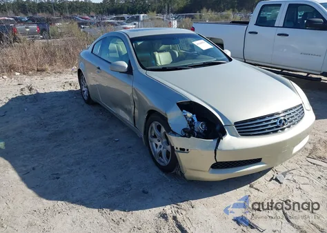2006 Infiniti G35 из США, поврежденный, VIN JNKCV54E56M721898